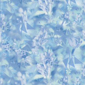 Alberta Penstemon Light Sky Timeless Treasures Cotton Quilting Fabric 1/2 YARD